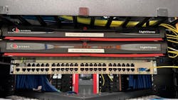 Nicklaus Children’s 100-Gigabit backbone infrastructure leverages Siemon’s LightVerse® Pro High-Density Fiber Optic Cabling System and Siemon’s LC BladePatch® fiber jumpers for connections. Nicklaus Children’s 100-Gigabit backbone infrastructure leverages Siemon’s LightVerse® Pro High-Density Fiber Optic Cabling System and Siemon’s LC BladePatch® fiber jumpers for connections.