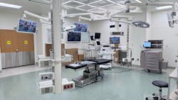 OM4 multimode fiber installed in Nicklaus Children’s Hospital operating rooms support augmented and virtual reality collaboration platforms, robotic surgery, and other advanced technologies that improve patient care and efficiency. OM4 multimode fiber installed in Nicklaus Children’s Hospital operating rooms support augmented and virtual reality collaboration platforms, robotic surgery, and other advanced technologies that improve patient care and efficiency.