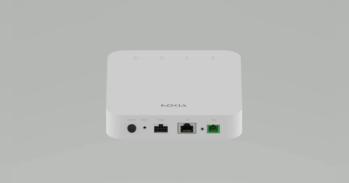 Nokia Launches Two Mass-Market 25G PON Fiber Modems for Residential Use ...
