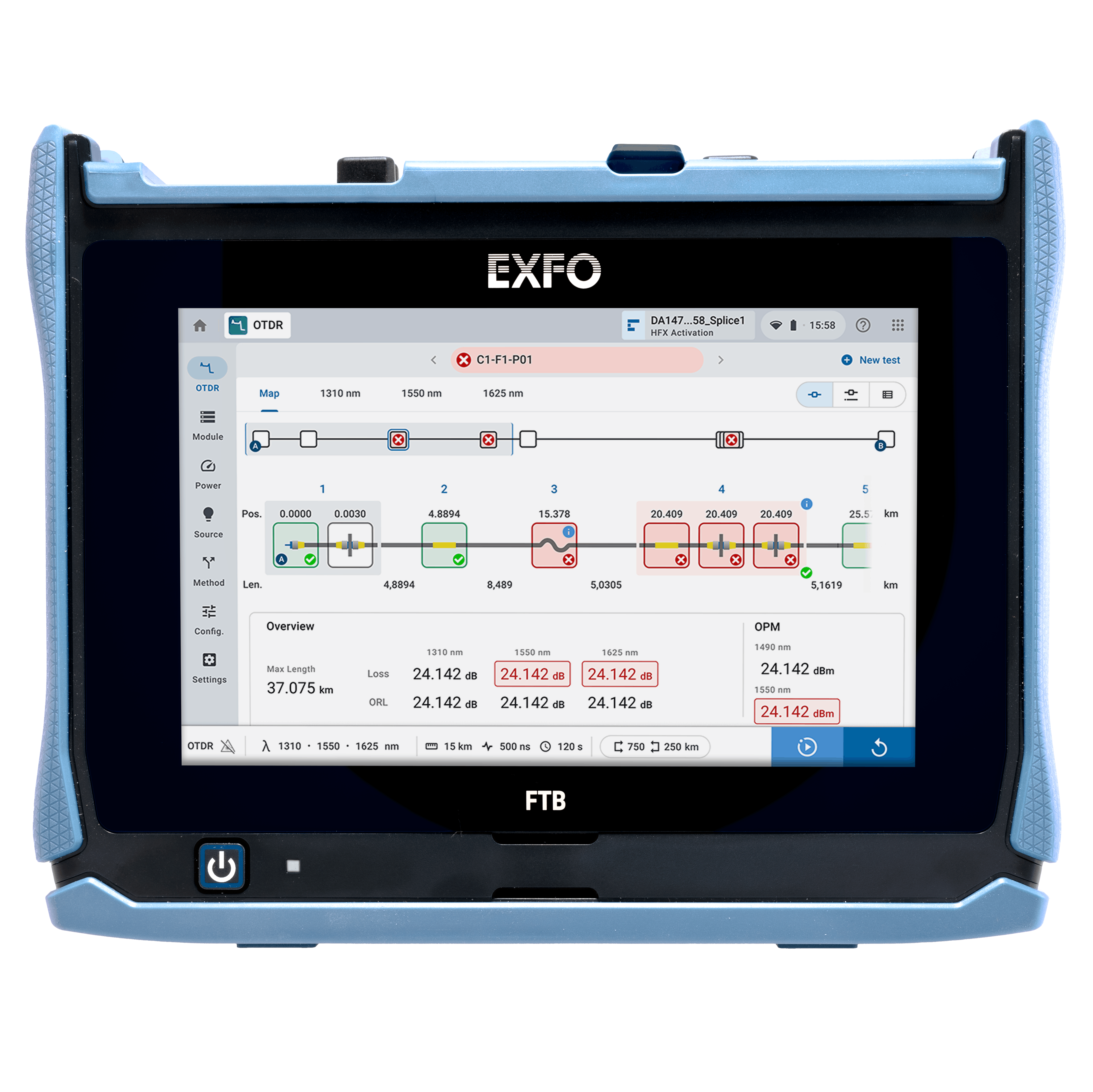 EXFO FTB Lite 700 OTDR