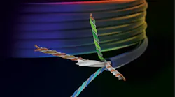 CommScope's GigaREACH XL cable, when paired with the company's Category 6 connectivity, supports Ethernet traffic and Power over Ethernet direct current beyond 100 meters. Specifically, GigaREACH XL supports 100 Mbit/sec Ethernet and 90W PoE up to 200 meters; 1-Gbit/sec Ethernet and 90W PoE up to 150 meters; and 10-Mbit/sec Ethernet and 90W PoE up to 250 meters.