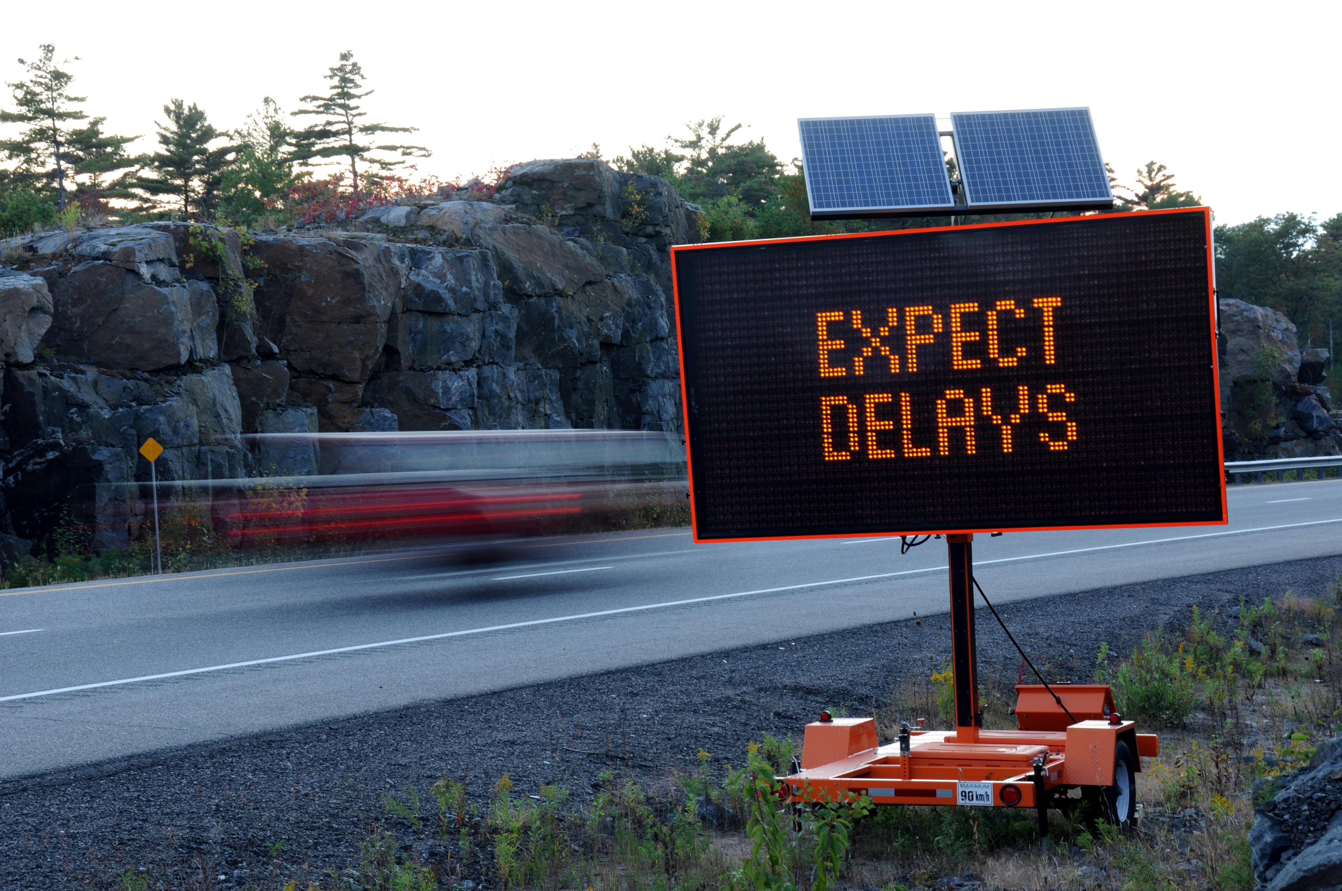 Delays on the Road Ahead
