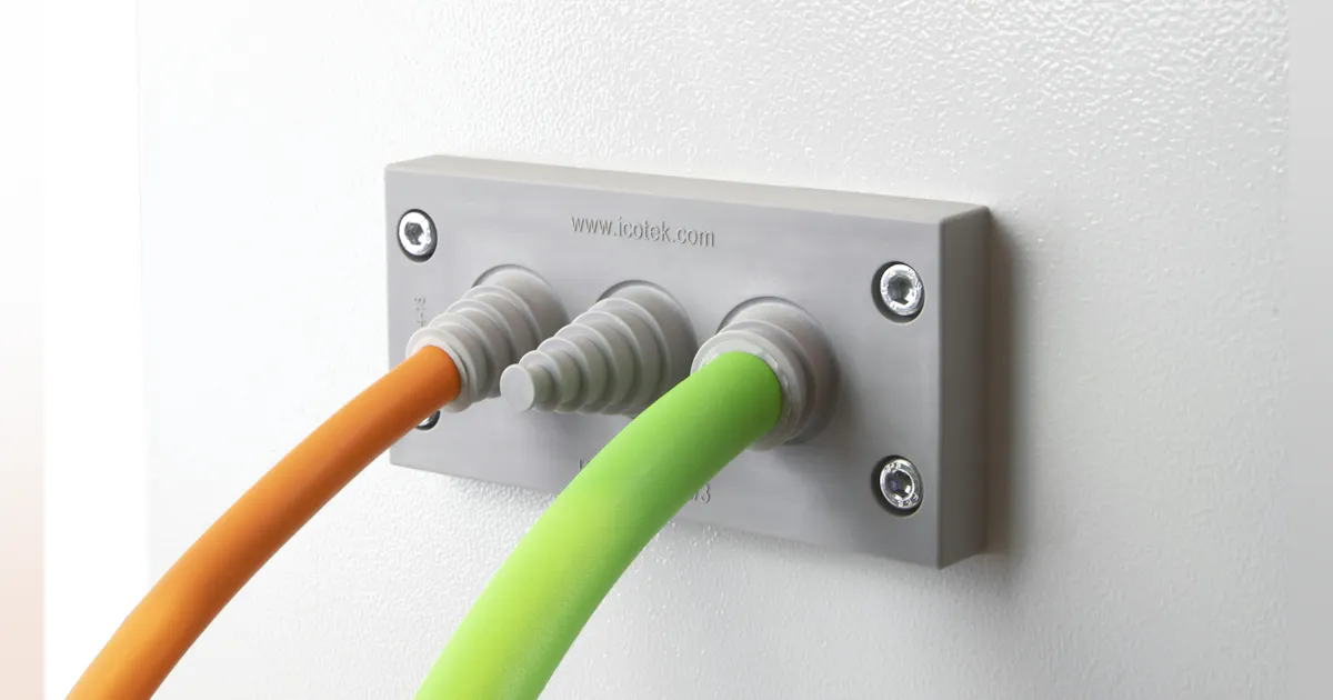 Flexible in More Than One Way: New Cable Entry From Icotek | Cabling ...