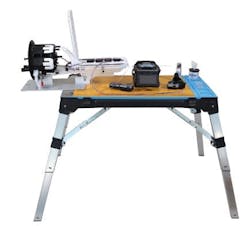 Mobile Splicing Workstation In Use Mobile Splicing Workstation In Use