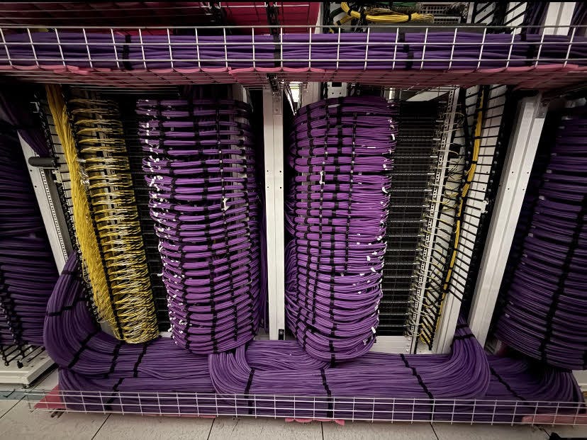Cabling Inside Colossus 2