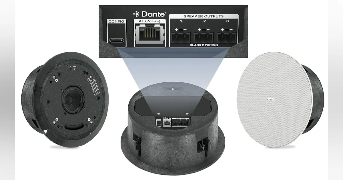 PoE-Powered Ceiling Speaker System | Cabling Installation & Maintenance