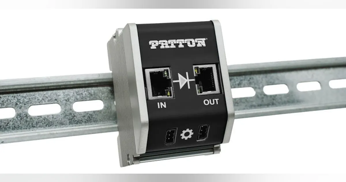 Ethernet Data Diode for Secure Industrial Networking | Cabling ...
