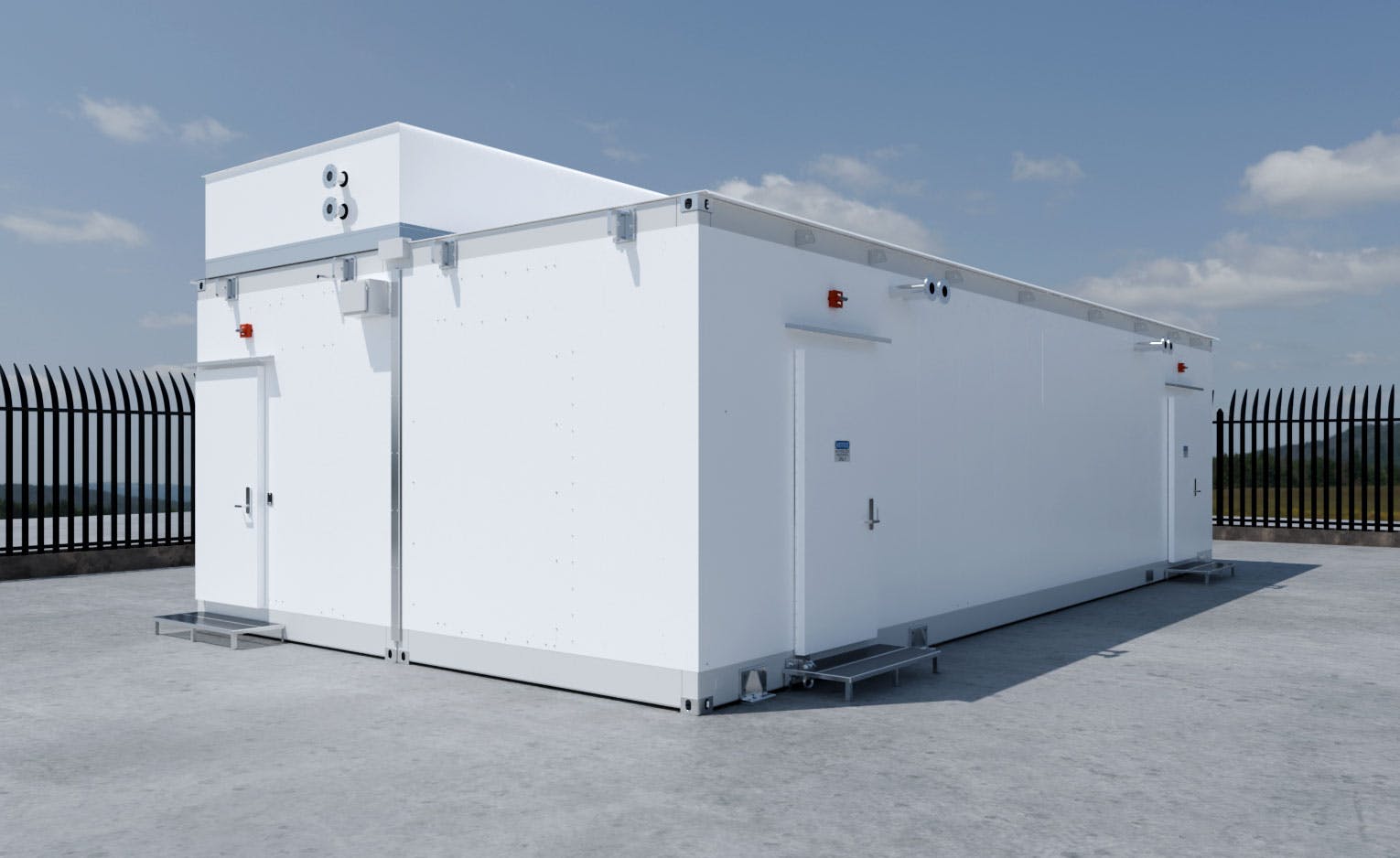 CDM L-Series Modular Data Center Exterior