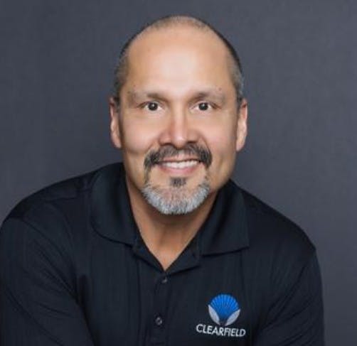 Johnny Hill, Clearfield's chief operating officer and a member of the Ojibwe Nation