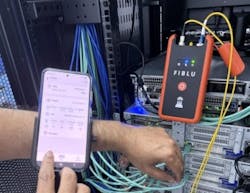 FiBLU Phone Attached to Wrist FiBLU Phone Attached to Wrist