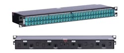The FC64-64 Port Replication Panel is a central component of Panduit's Gen7 Connectivity Solution. It enables true 1:1 port replication while simplifying the cabling plant. The FC64-64 Port Replication Panel is a central component of Panduit's Gen7 Connectivity Solution. It enables true 1:1 port replication while simplifying the cabling plant.