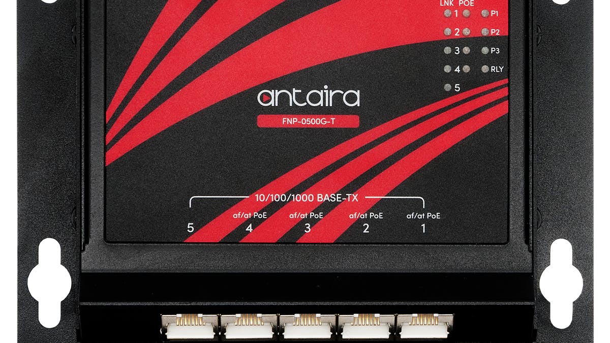 Antaira&rsquo;s FNP-0500G-T Ethernet switch