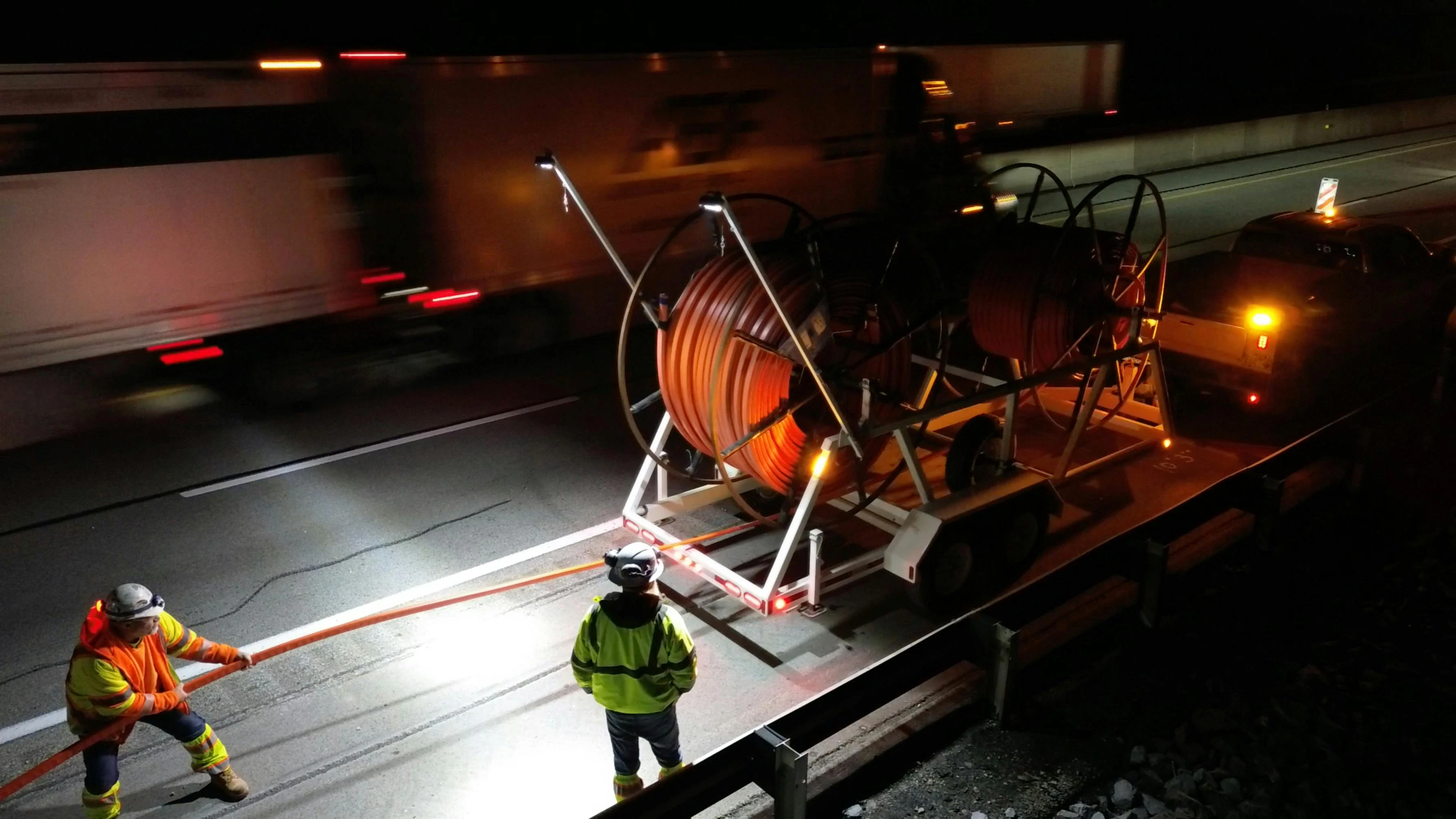 Working at night and employing microtrenching to install more than 500 miles of HDPE conduit for the Pennsylvania Turnpike&rsquo;s new automated collection system lessened traffic disruption and proved to be a quick, safe installation method.
