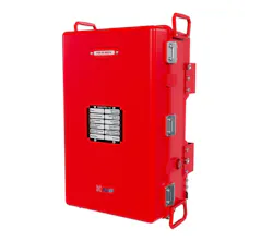 ADRF’s PSR NEO Series repeaters support up to 128 narrowband channels with channelized ALC/AGC. Repeaters in this series can also feature the emergency power off (EPO) switch built-in. Shown here is the PSR-78-9533-N product.