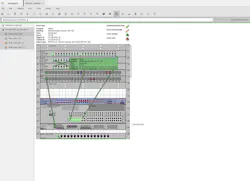 Facility-oriented DCIM tools tend to under-document connectivity. Shown here is an image from FNT Command, a DCIM offering featuring operational representation that closes the connectivity gap other offerings leave open.