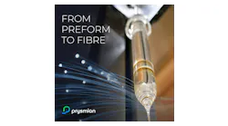 To fulfill its supply agreement with Molex, Prysmian will increase its production of fiber-optic cables and optical fiber, including the glass preform stage.