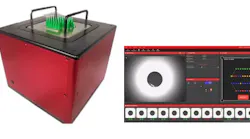 HM Solution Co.'s Fiber Auto Inspection System alleviates the operator from having to pull the assembly off its polishing holder to perform an inspection.