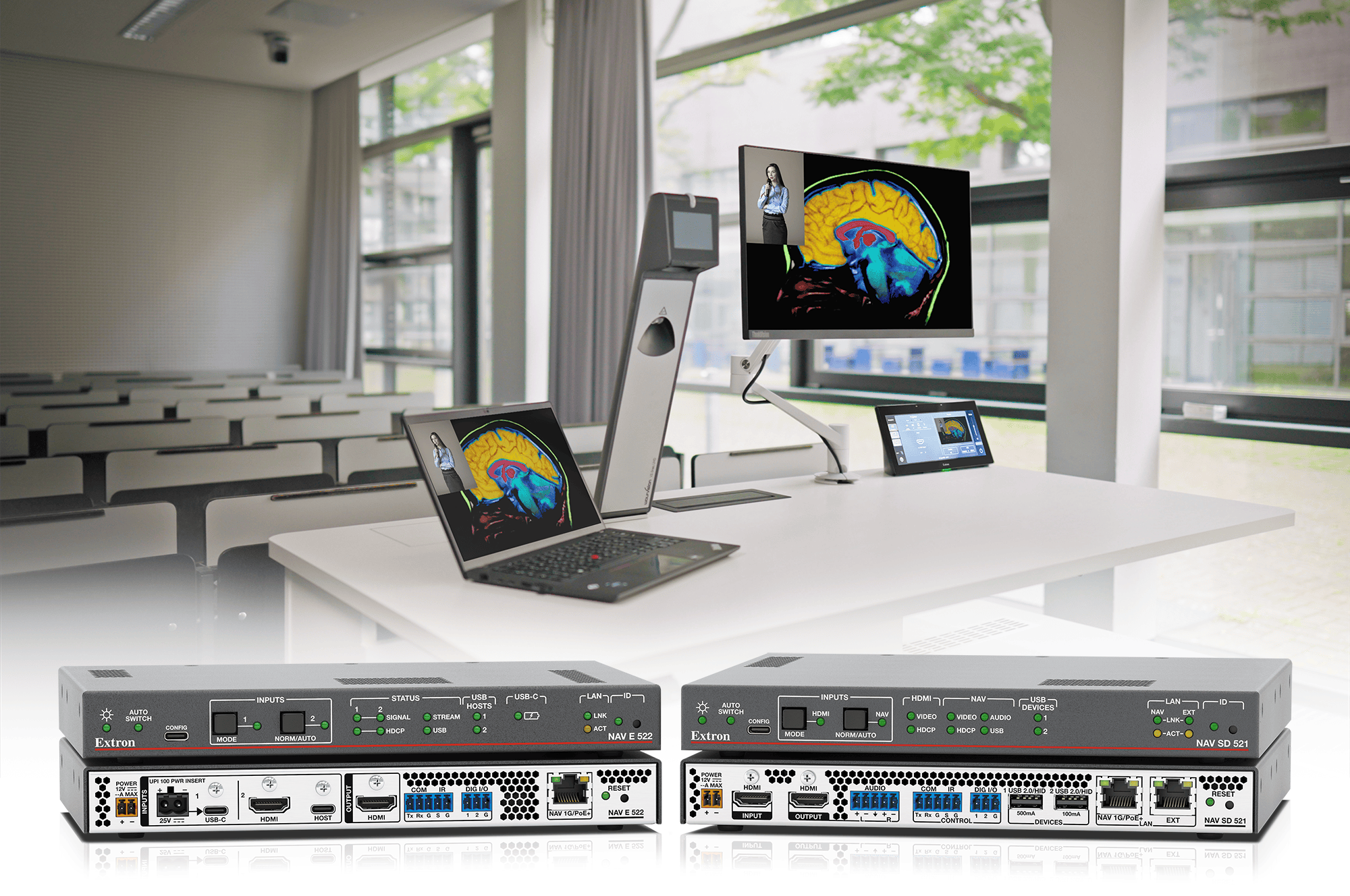 Extron NAV E 522 and NAV SD 521